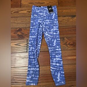 Under Armour Blue and White Leggings